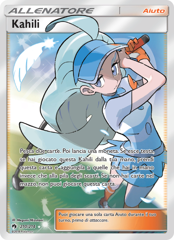 Kahili 210/236 — Tuoni Perduti (Italian Pokémon TCG card)
