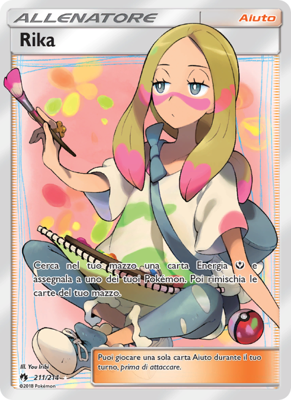 Rika 211/236 — Tuoni Perduti (Italian Pokémon TCG card)