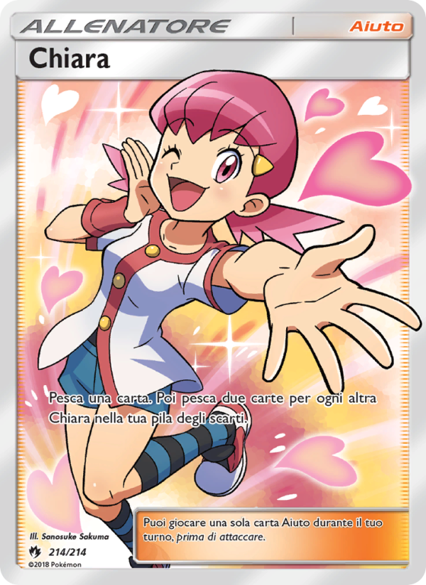 Chiara 214/236 — Tuoni Perduti (Italian Pokémon TCG card)