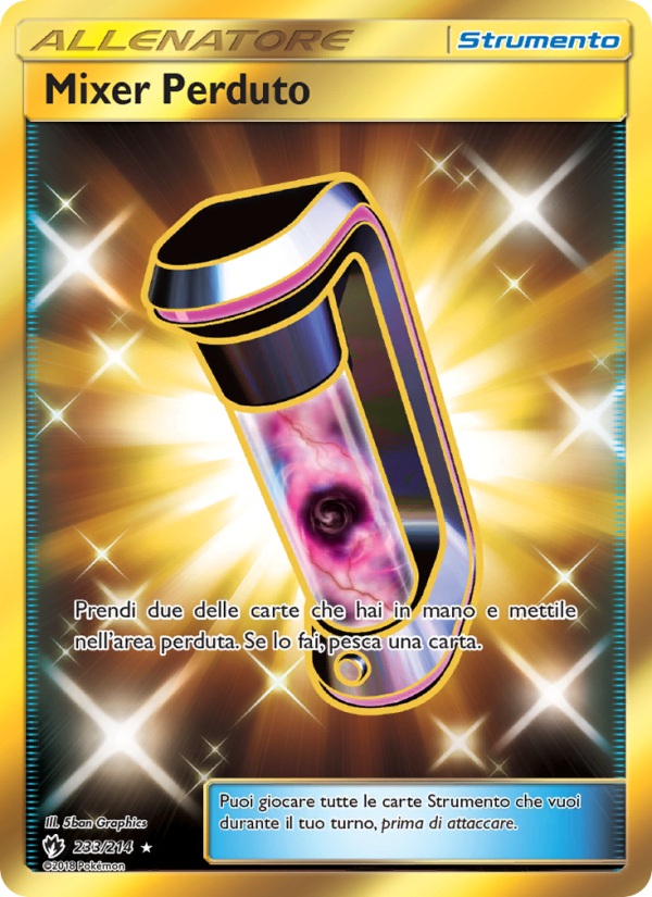 Mixer Perduto 233/236 — Tuoni Perduti (Italian Pokémon TCG card)