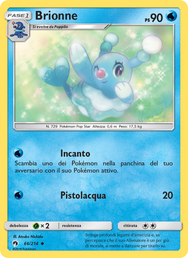 Brionne 066/236 — Tuoni Perduti (Italian Pokémon TCG card)
