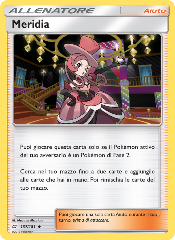 Meridia 137/196 — Gioco di Squadra (Italian Pokémon TCG card)
