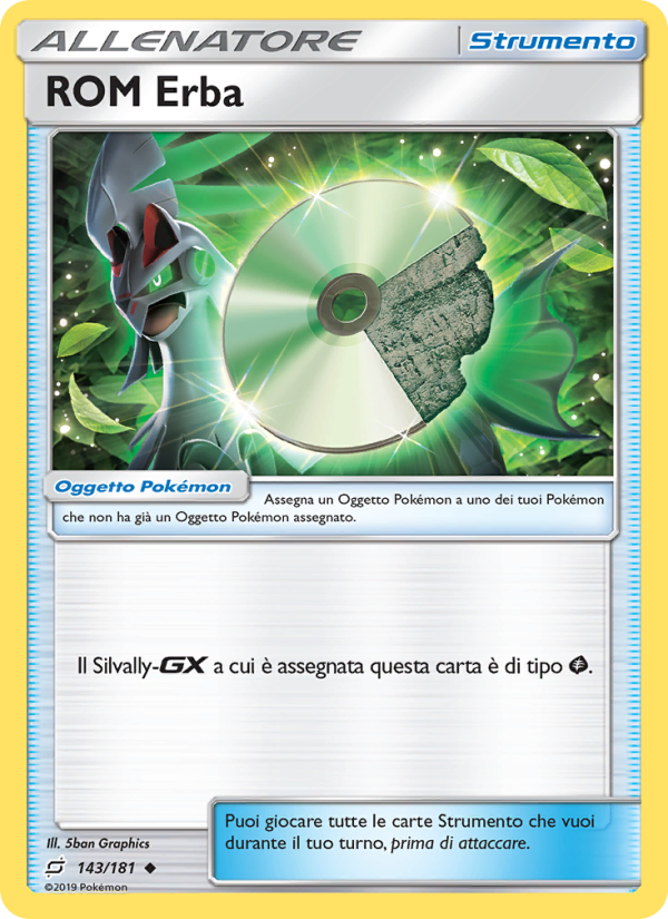 ROM Erba 143/196 — Gioco di Squadra (Italian Pokémon TCG card)
