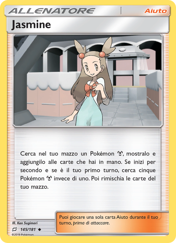 Jasmine 145/196 — Gioco di Squadra (Italian Pokémon TCG card)