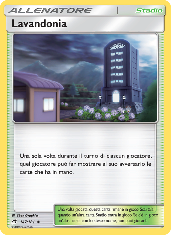 Lavandonia 147/196 — Gioco di Squadra (Italian Pokémon TCG card)