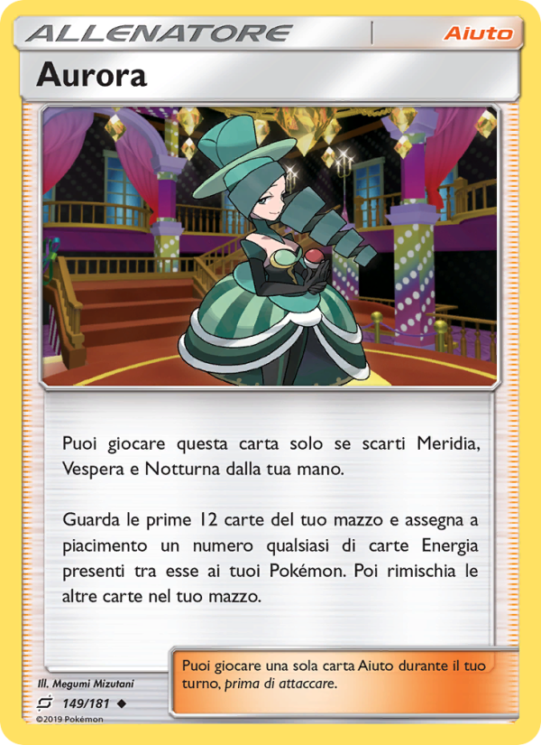 Aurora 149/196 — Gioco di Squadra (Italian Pokémon TCG card)