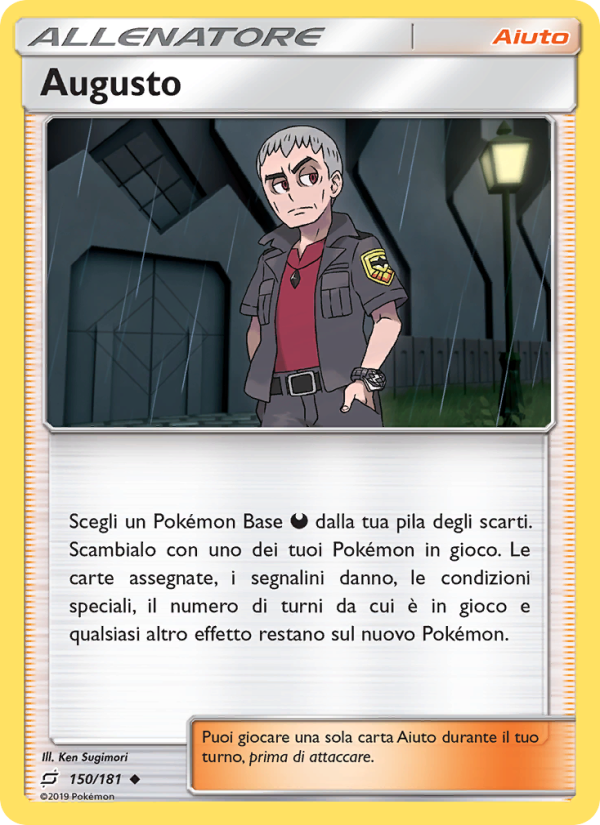 Augusto 150/196 — Gioco di Squadra (Italian Pokémon TCG card)