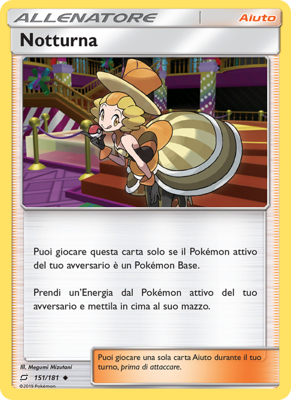 Notturna 151/196 — Gioco di Squadra (Italian Pokémon TCG card)