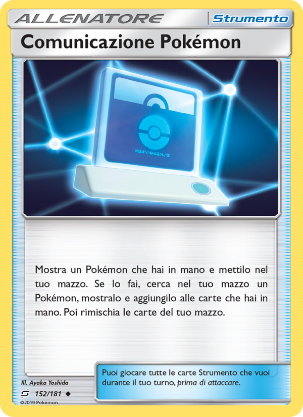 Comunicazione Pokémon 152/196 — Gioco di Squadra (Italian Pokémon TCG card)