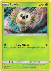 Rowlet SM01 — Sun & Moon Promos (Italian Pokémon TCG card)