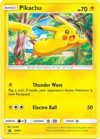 Pikachu SM04 — Sole e Luna Promo (Italian Pokémon TCG card)