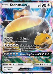 Snorlax GX SM05 — Sole e Luna Promo (Italian Pokémon TCG card)
