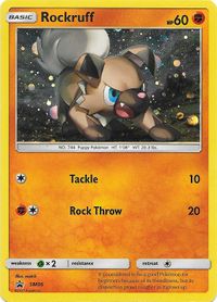 Rockruff SM06 — Sole e Luna Promo (Italian Pokémon TCG card)