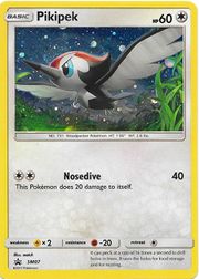 Pikipek SM07 — Sole e Luna Promo (Italian Pokémon TCG card)