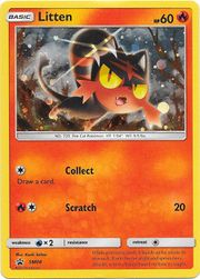 Litten SM08 — Sole e Luna Promo (Italian Pokémon TCG card)