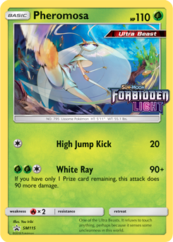 Pheromosa SM115 — Sole e Luna Promo (Italian Pokémon TCG card)
