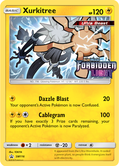 Xurkitree SM116 — Sole e Luna Promo (Italian Pokémon TCG card)