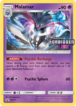 Malamar SM117 — Sole e Luna Promo (Italian Pokémon TCG card)