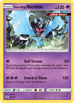 Necrozma Ali dell’Aurora SM123 — Sole e Luna Promo (Italian Pokémon TCG card)