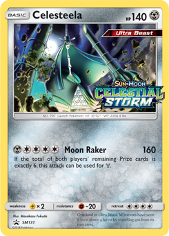 Celesteela SM131 — Sole e Luna Promo (Italian Pokémon TCG card)