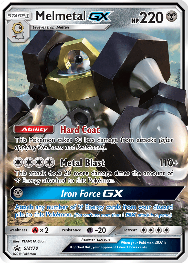 Meltan SM177 — Sole e Luna Promo (Italian Pokémon TCG card)
