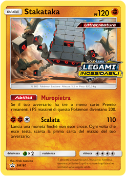 Volcanion SM179 — Sole e Luna Promo (Italian Pokémon TCG card)