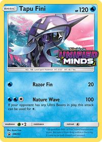 Tapu Fini SM203 — Sole e Luna Promo (Italian Pokémon TCG card)