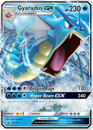 Gyarados GX SM212 — Sun & Moon Promos (Italian Pokémon TCG card)