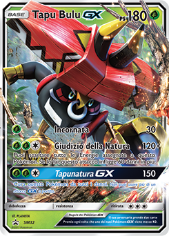 Tapu Bulu GX SM32 — Sole e Luna Promo (Italian Pokémon TCG card)