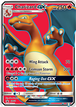 Charizard GX SM60 — Sole e Luna Promo (Italian Pokémon TCG card)