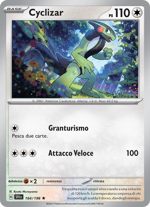 Cyclizar 164/258 — Scarlatto e Violetto (Italian Pokémon TCG card)
