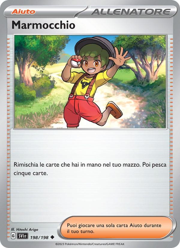 Marmocchio 198/258 — Scarlatto e Violetto (Italian Pokémon TCG card)