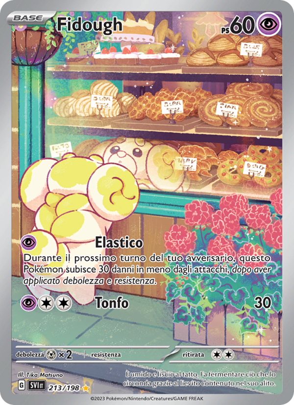 Fidough 213/258 — Scarlatto e Violetto (Italian Pokémon TCG card)