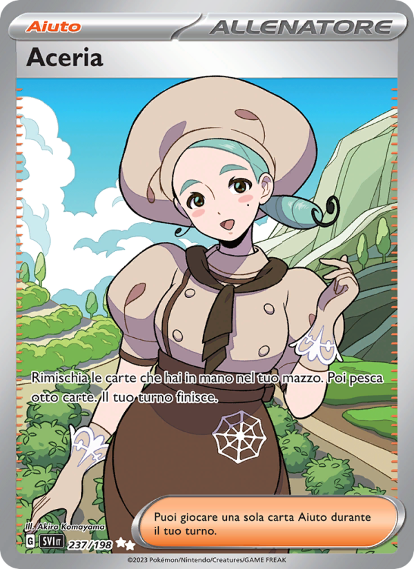 Aceria 237/258 — Scarlatto e Violetto (Italian Pokémon TCG card)