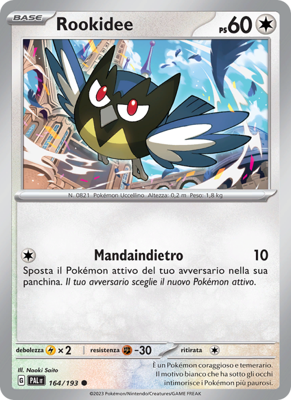 Rookidee 164/279 — Evoluzioni a Paldea (Italian Pokémon TCG card)