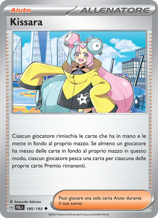 Kissara 185/279 — Evoluzioni a Paldea (Italian Pokémon TCG card)