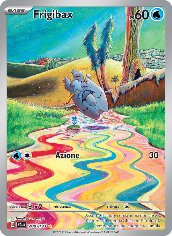 Frigibax 208/279 — Evoluzioni a Paldea (Italian Pokémon TCG card)