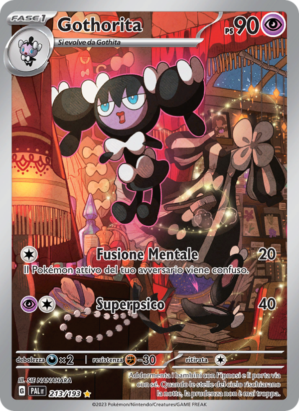 Gothorita 213/279 — Evoluzioni a Paldea (Italian Pokémon TCG card)