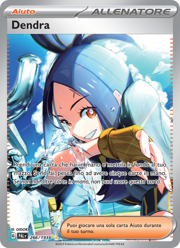 Dendra 266/279 — Evoluzioni a Paldea (Italian Pokémon TCG card)