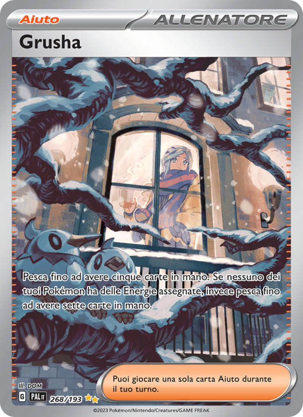 Grusha 268/279 — Evoluzioni a Paldea (Italian Pokémon TCG card)