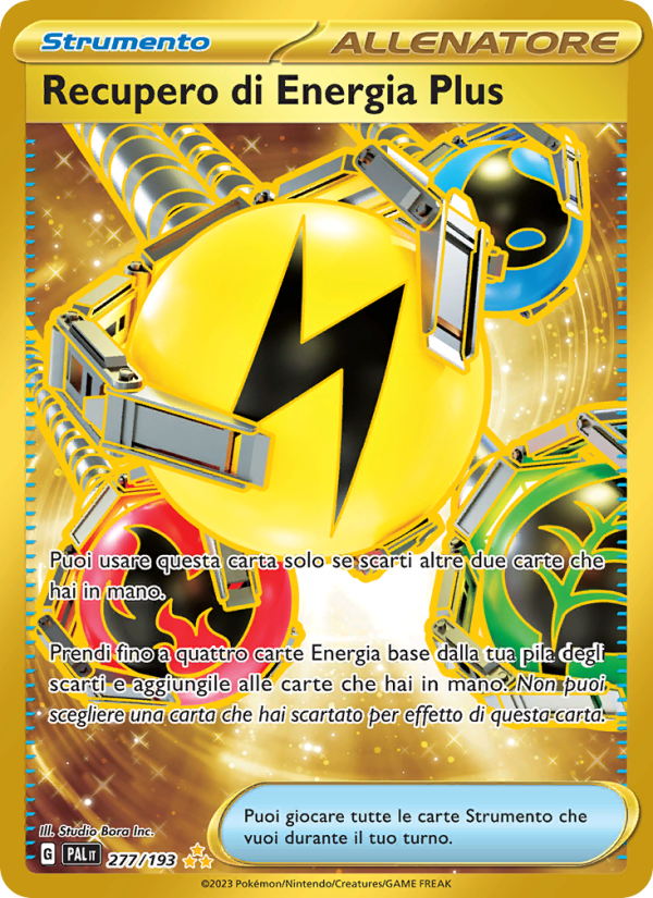 Recupero di Energia Plus 277/279 — Evoluzioni a Paldea (Italian Pokémon TCG card)