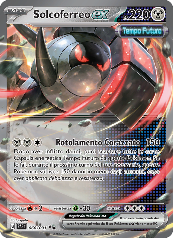 Solcoferreo-ex 066/245 — Destino di Paldea (Italian Pokémon TCG card)