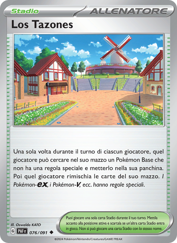 Los Tazones 076/245 — Destino di Paldea (Italian Pokémon TCG card)