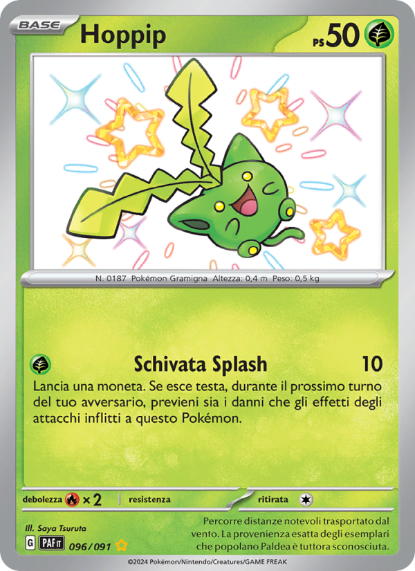 Hoppip 096/245 — Destino di Paldea (Italian Pokémon TCG card)