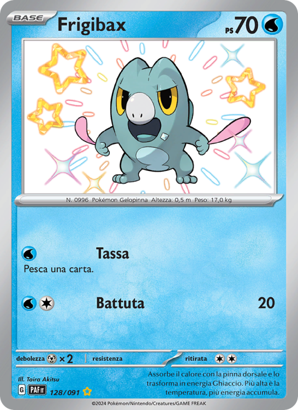 Frigibax 128/245 — Destino di Paldea (Italian Pokémon TCG card)