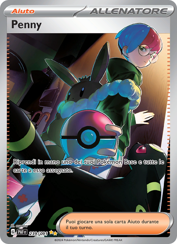 Penny 239/245 — Destino di Paldea (Italian Pokémon TCG card)