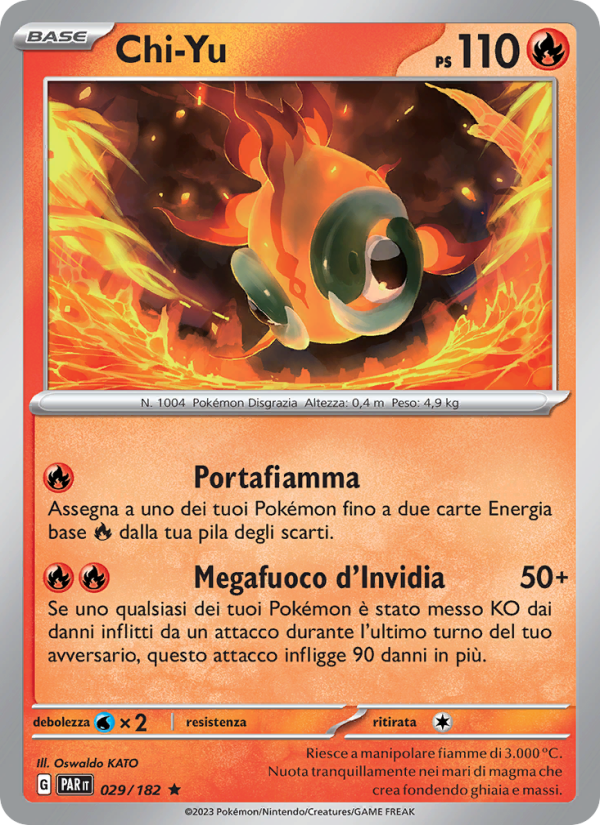 Chi-Yu 029/266 — Paradosso Temporale (Italian Pokémon TCG card)