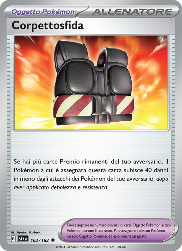 Corpettosfida 162/266 — Paradox Rift (Italian Pokémon TCG card)