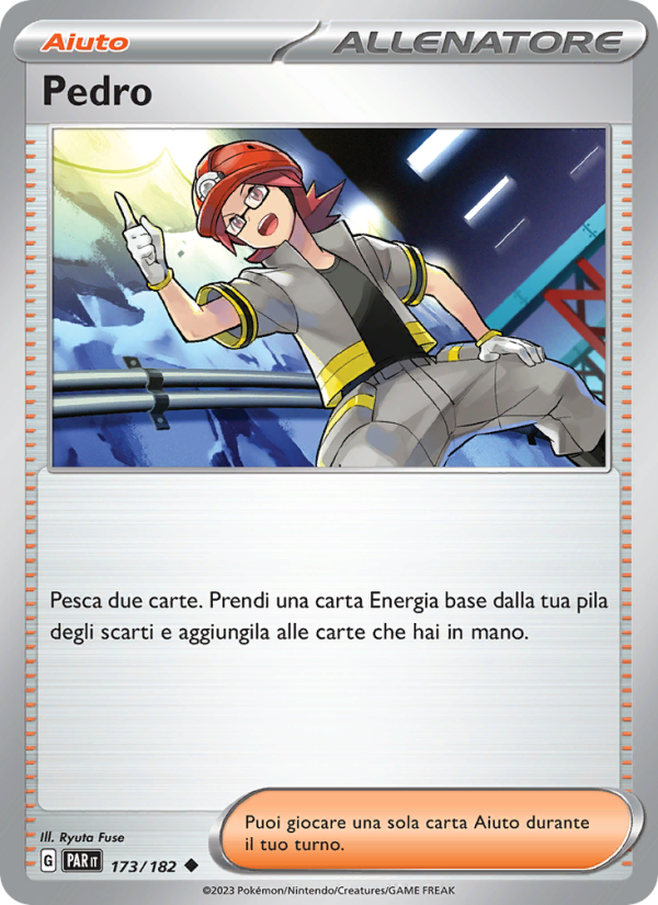 Pedro 173/266 — Paradosso Temporale (Italian Pokémon TCG card)