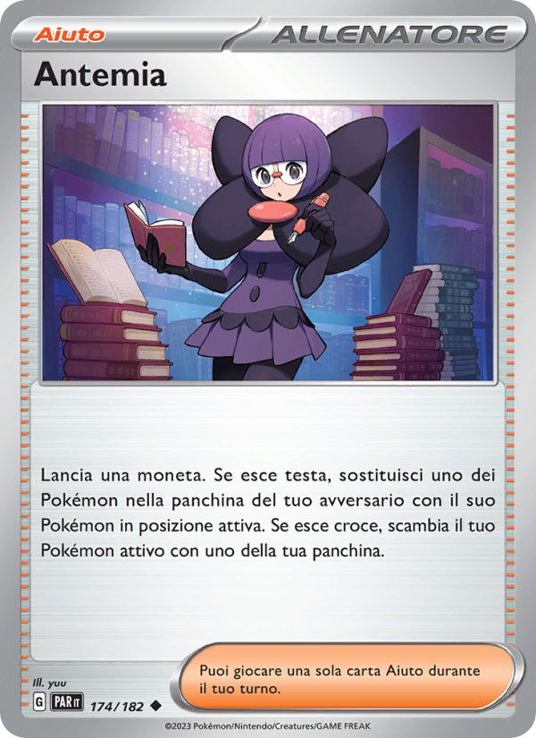 Antemia 174/266 — Paradosso Temporale (Italian Pokémon TCG card)
